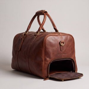 Leather Weekender Bag