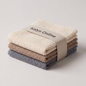 Ribbed Dish Cloth, Set of Three
