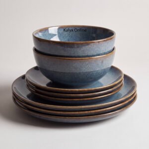 Stoneware Dinnerware, Set for Two