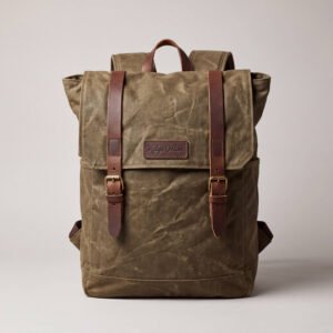 Waxed Canvas Backpack