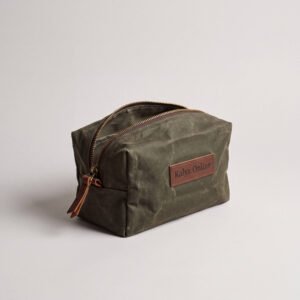 Waxed Canvas Dopp Kit