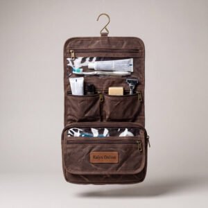Waxed Canvas Wash Roll